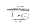 VDW CRX LEFT RAPIER HEAD PARTS 3 / VDW CRX SOL MEKİK PARÇALARI 3 