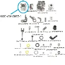 VDW CRP-HCP WEFT SCISSORS PARTS 1  / VDW CRP-HCP WEFT MAKAS PARÇALARI 1 