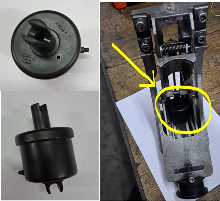 PNEUMATIC CYLINDER, SPINDLE BRAKE