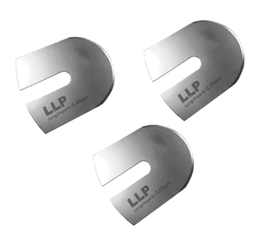 U BLADE  0.45MM / TEFLONSUZ YARMALI BIÇAK 0.45